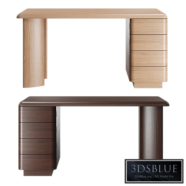 McGuire furniture - Column desk