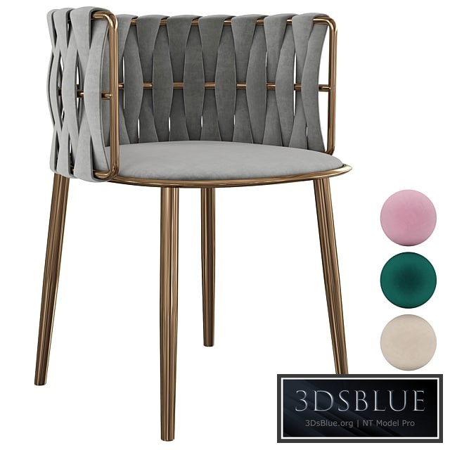 Homary-Light Gray Nordic Accent Chair Velvet Upholstered Accent Chair Round Stool