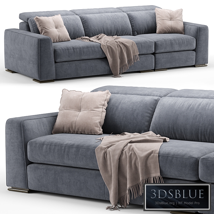 Cast contemporary modular sofa - Calligaris