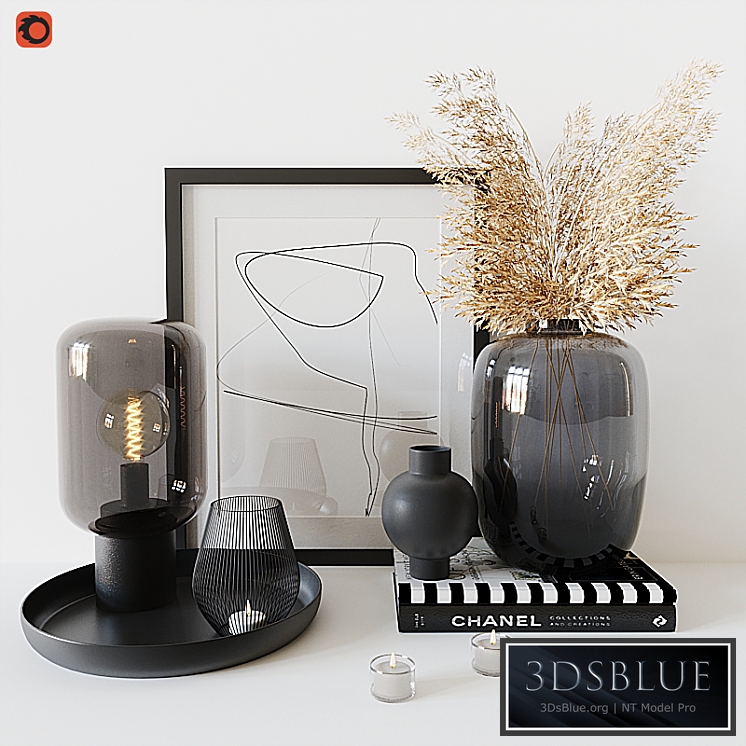 Decorative set housewolf