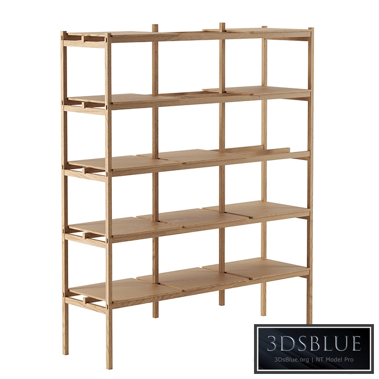 N – SS01 shelving system by KARIMOKU CASE STUDY
