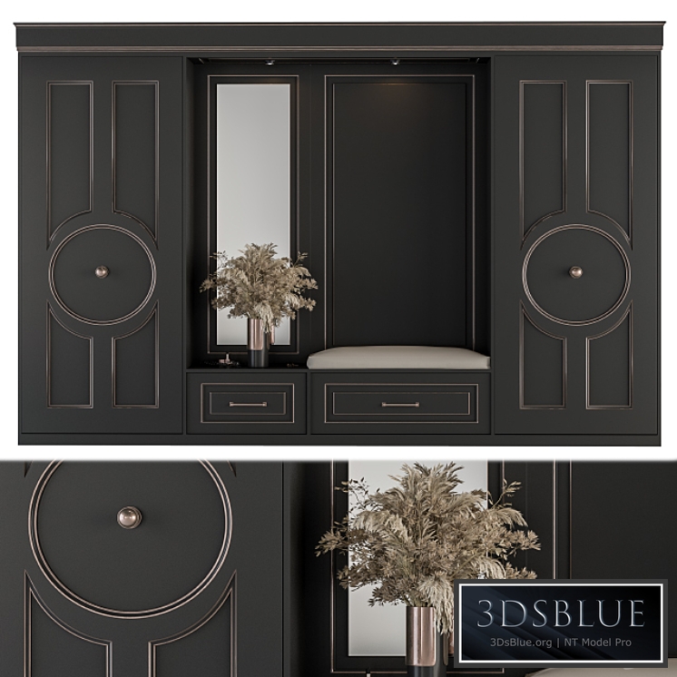 Hallway 16 - Black and Gold Set