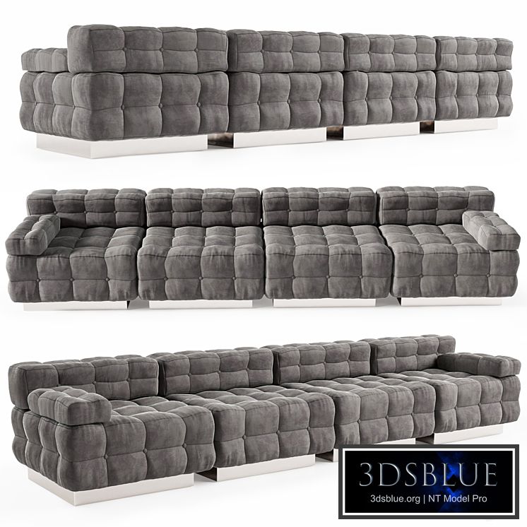 Harvey Probber Four Piece Modular Sofa