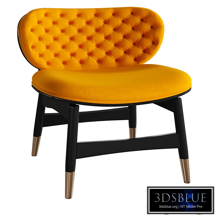 Homary-Green Accent Chair Leath-aire Upholstered Chair Tufted Wide Hug Backrest Chair