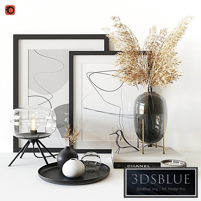 Decorative set housewolf 01