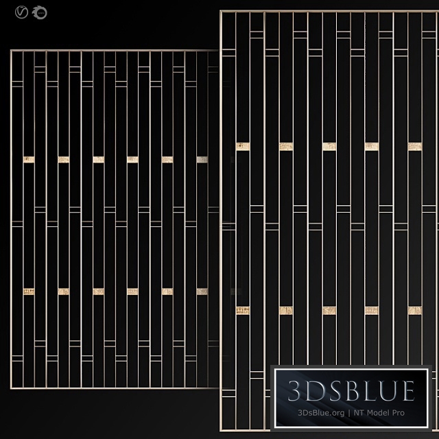Decorative partition # 11