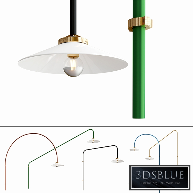 Hanging lamp collection By valerie_objects