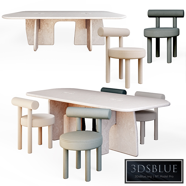 LAME By Davani dining table and GROPIUS CS1 By NOOM chair