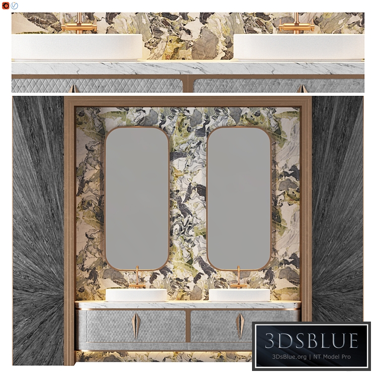 Nero Antico Bathroom