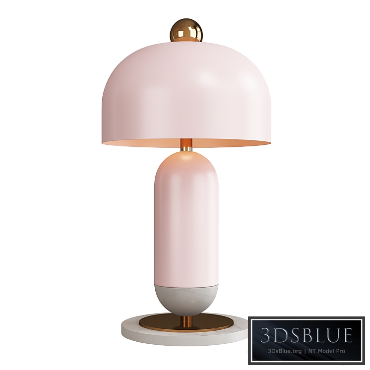 Mushroom table lamp