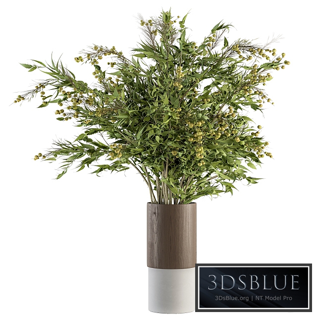 Bouquet - Green Branch in vase 58