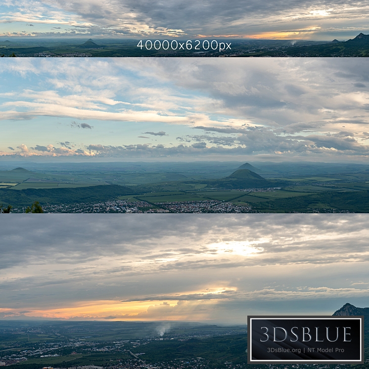 Panorama from Mount Mashuk. 40k