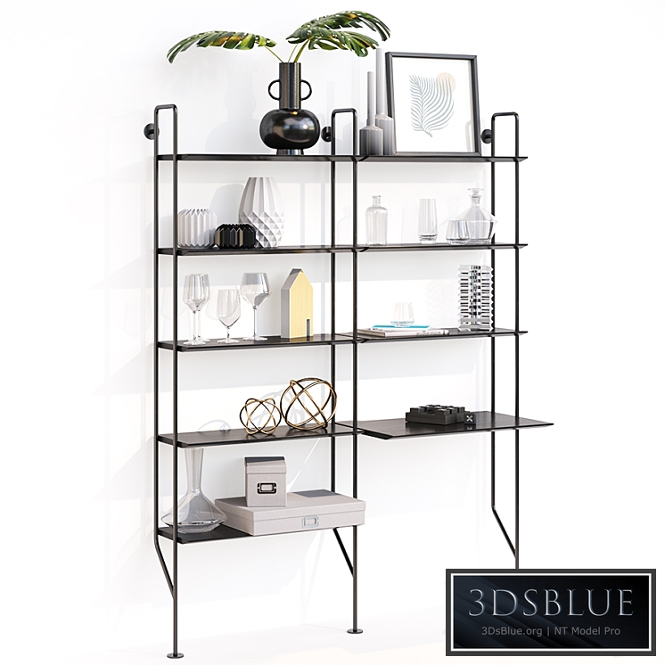 Blu Dot / Hitch Bookcase with Desk