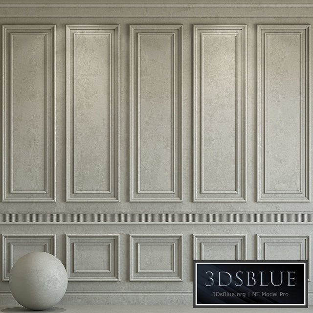 Decorative plaster with molding 184