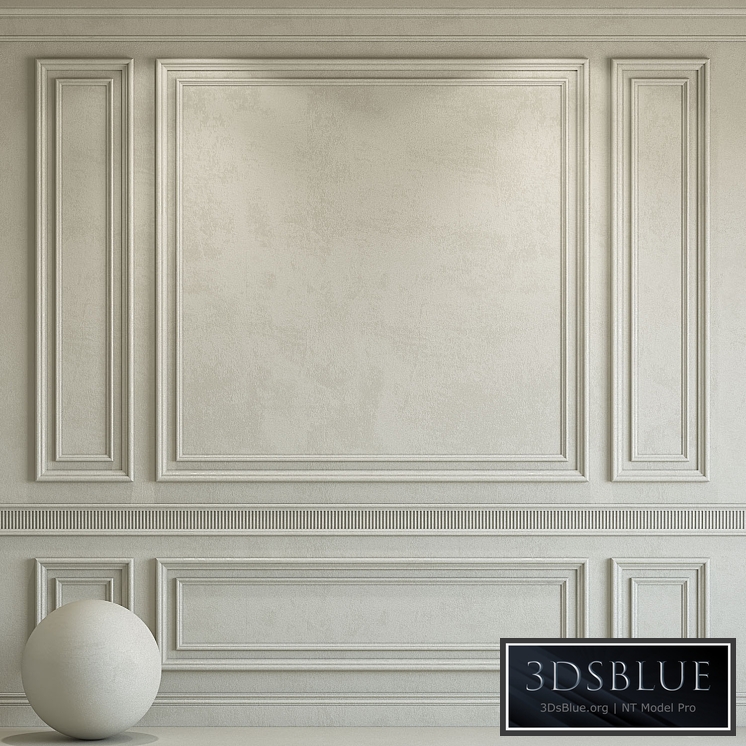 Decorative plaster with molding 185