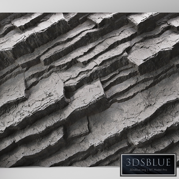 Rock cliff wall №26