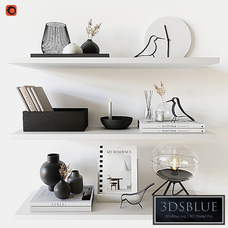 Decorative shelf 07