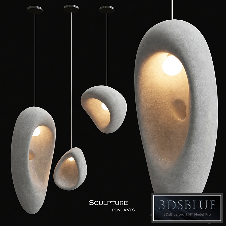 Sculpture Pendants by ROGAN GREGORY