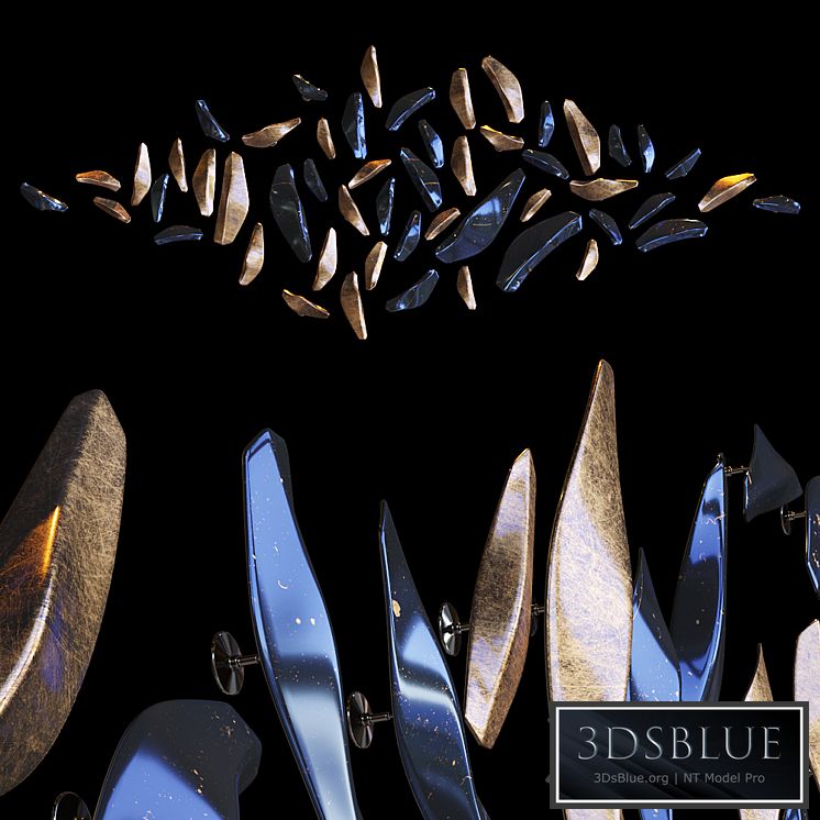 Droplight wall decor - Vargov Design