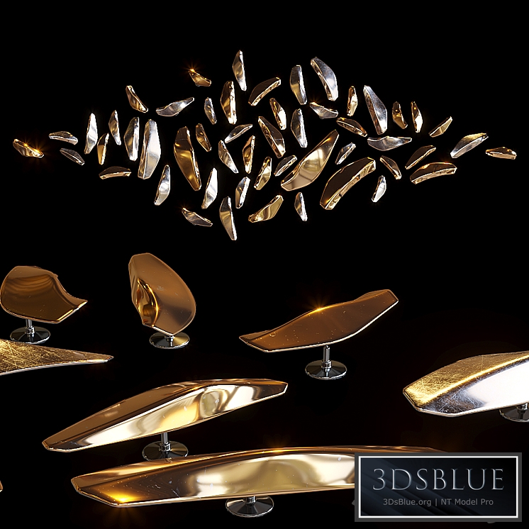 Droplight wall decor - Vargov Design