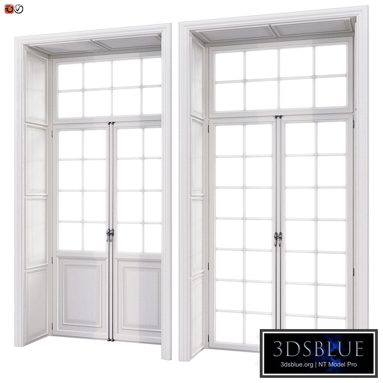 Classic doors with cremones