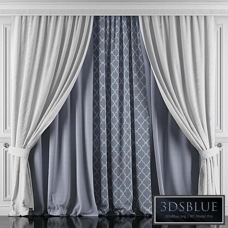 Curtains with window 382