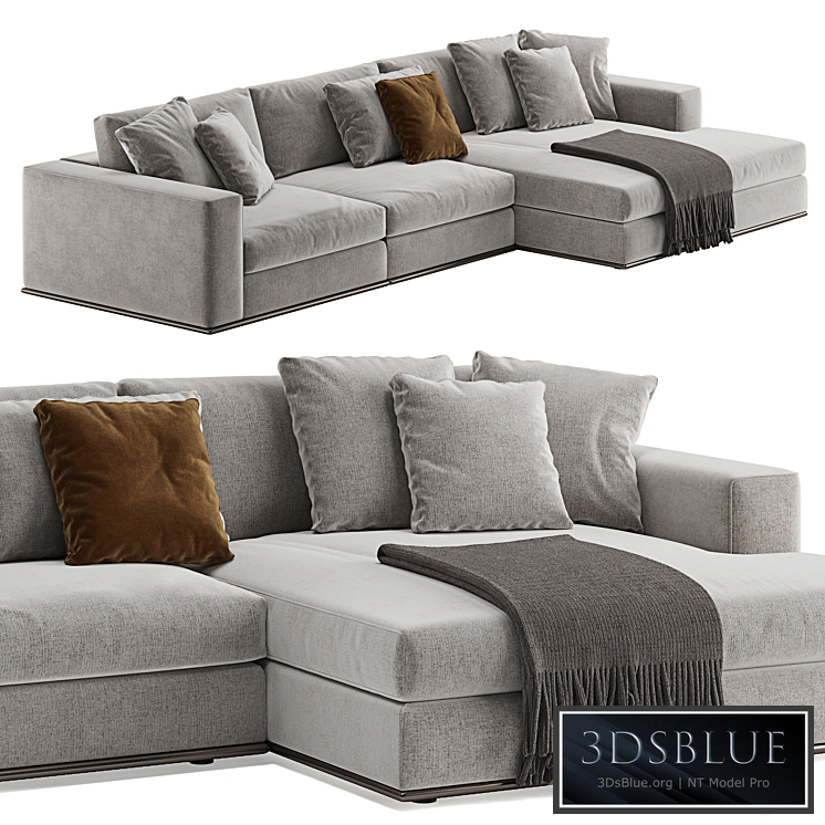 Minotti Hamilton corner sofa