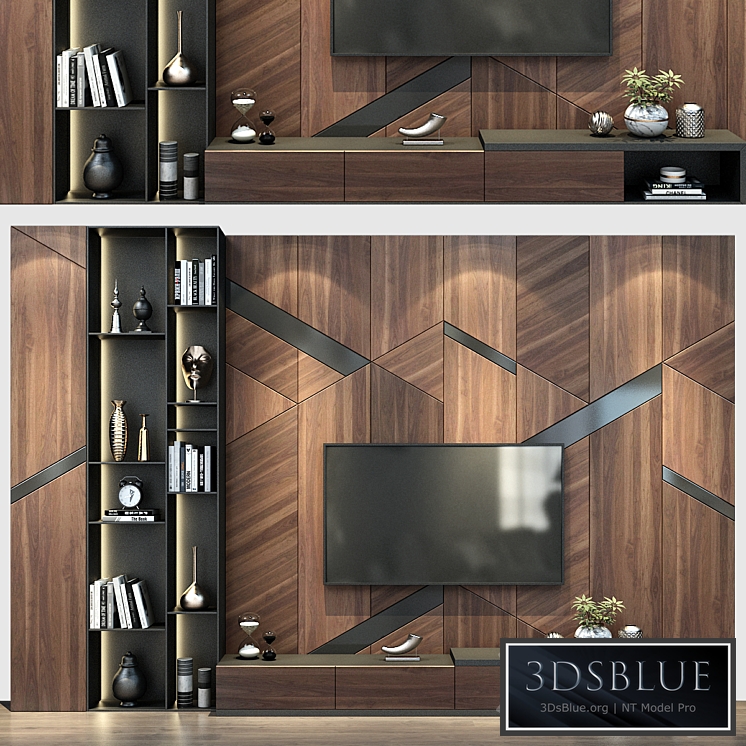 TV Wall set 206