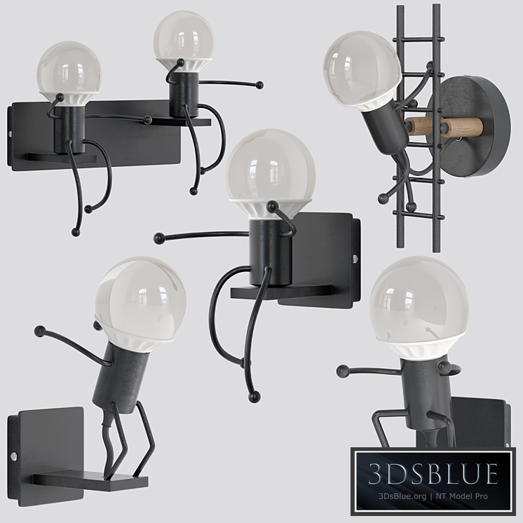 Creative "Little Man" Lamp