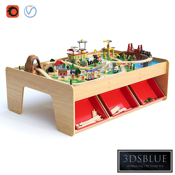 KidKraft toy railway