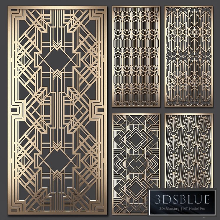 Decorative partition 1212