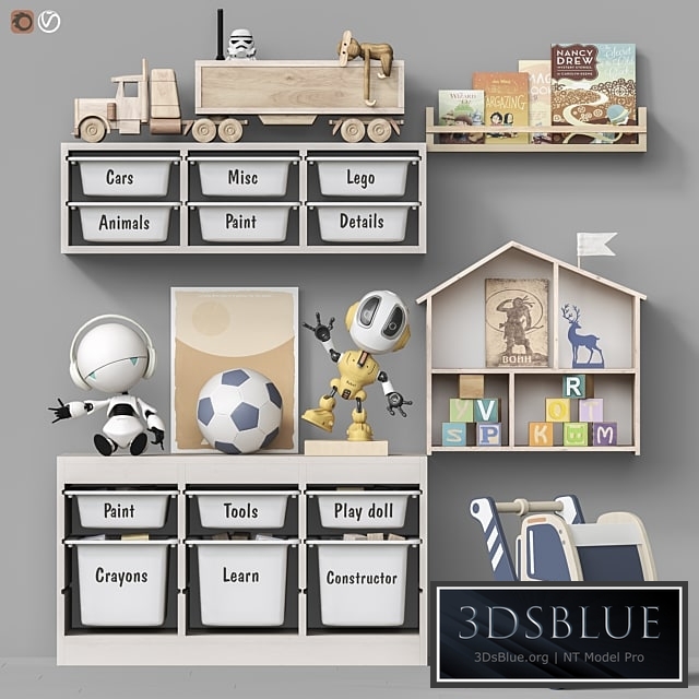 Toys and furniture set 108