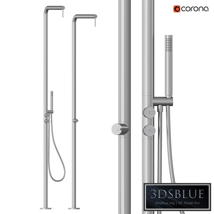 Quadrodesign CD018 | Shower rack