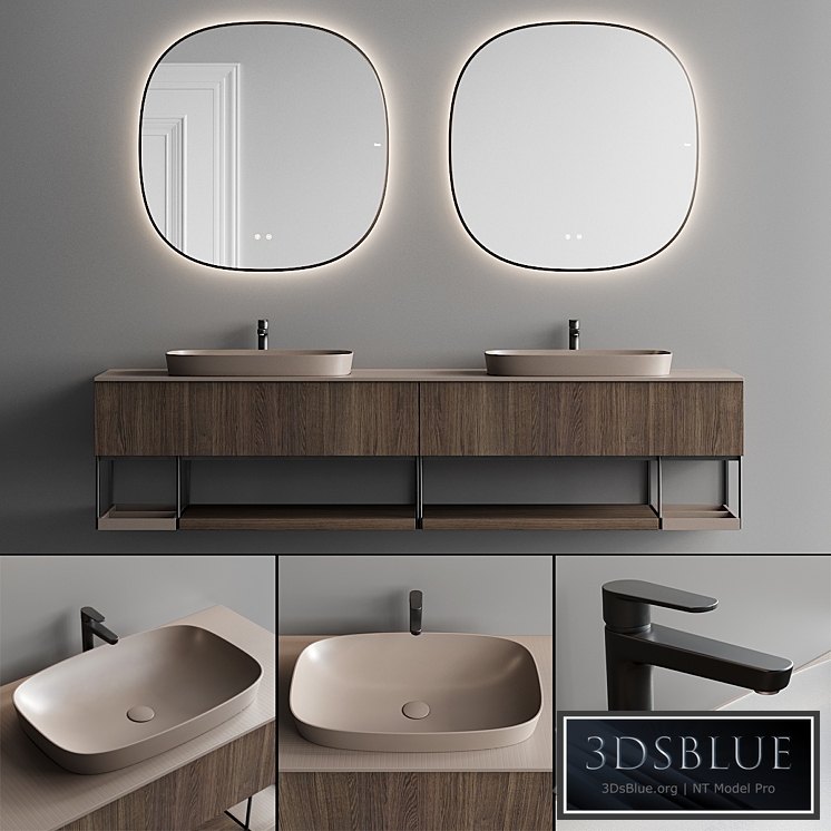 Fiora Sen Vanity Unit Set 2