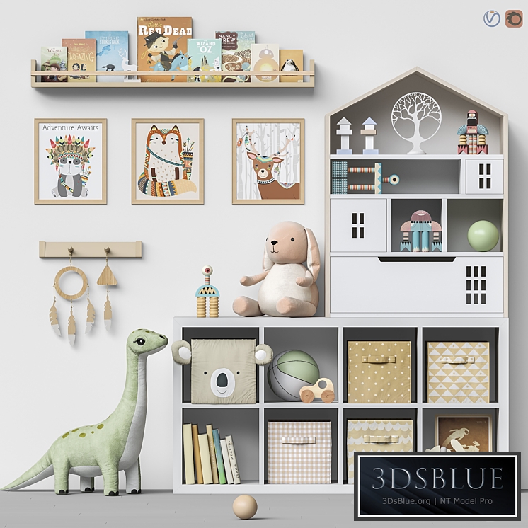 Toys and furniture set 109