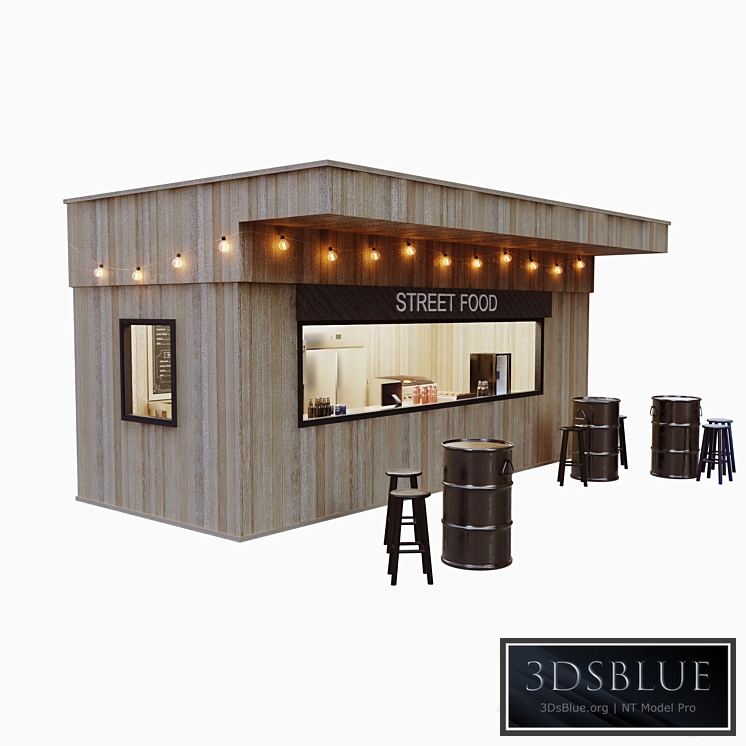 Street food cafe (kiosk)