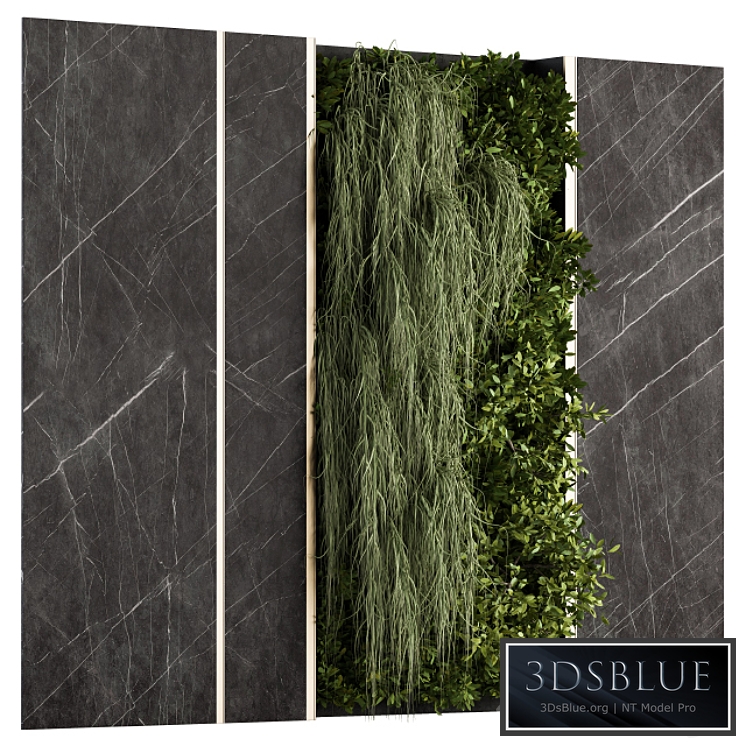 Vertical Garden Stone Wall and Metal Frame - Wall Decor 29