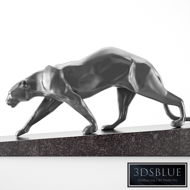 Panther sculpture Art Deco