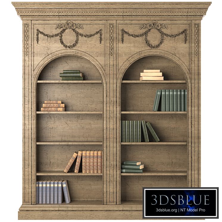classical bookcase