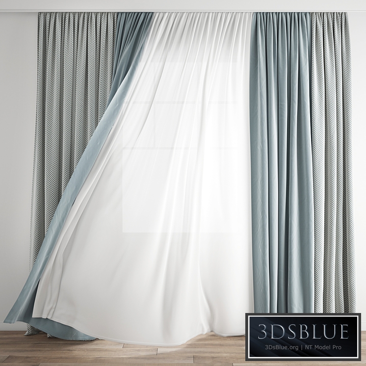 Curtain 267 / Wind blowing effect 2