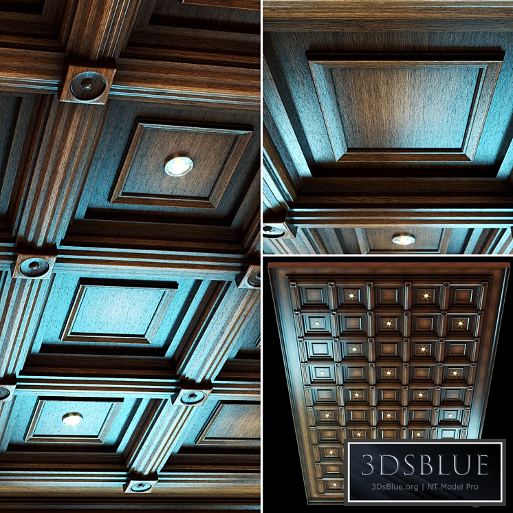 Ceiling set # 2 - wenge color