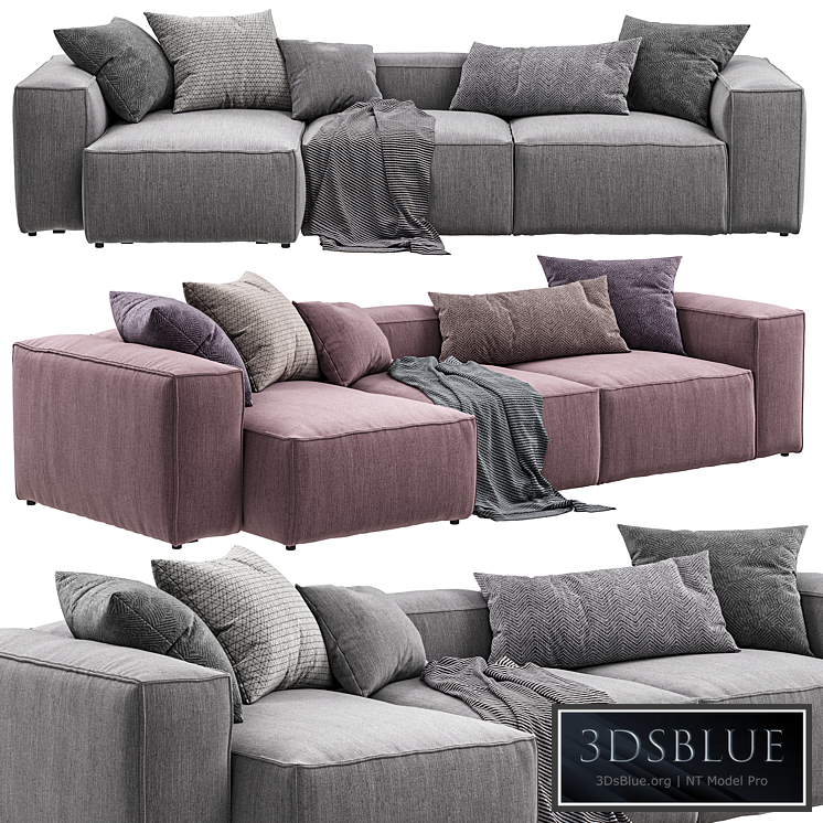 Bolia - Cosima (3-seat chaise longue sofa)