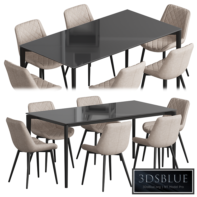 Tandil table La forma Affair Dining set