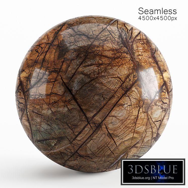 Orange marble seamless texture
