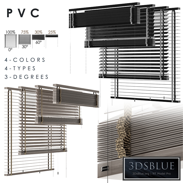 PVC Blind 1150 in 45 mm