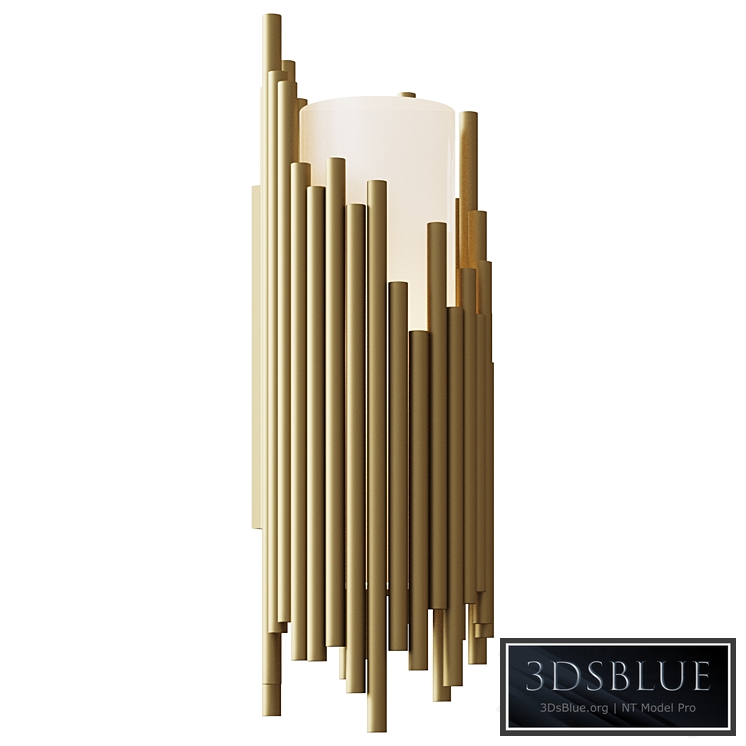 Sconce Bartoli antique brass finish Eichholtz