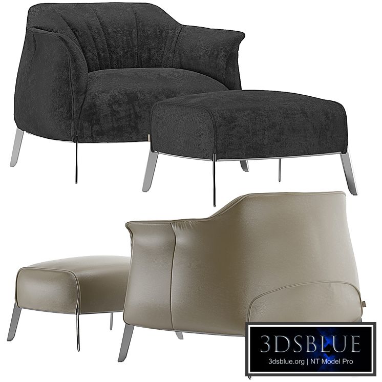 Poltrona Frau ARCHIBALD GRAN COMFORT Armchair