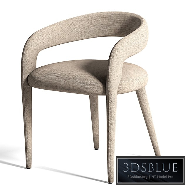 LISETTE GRAY DINING CHAIR