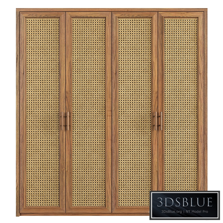 Rattan Wardrobe