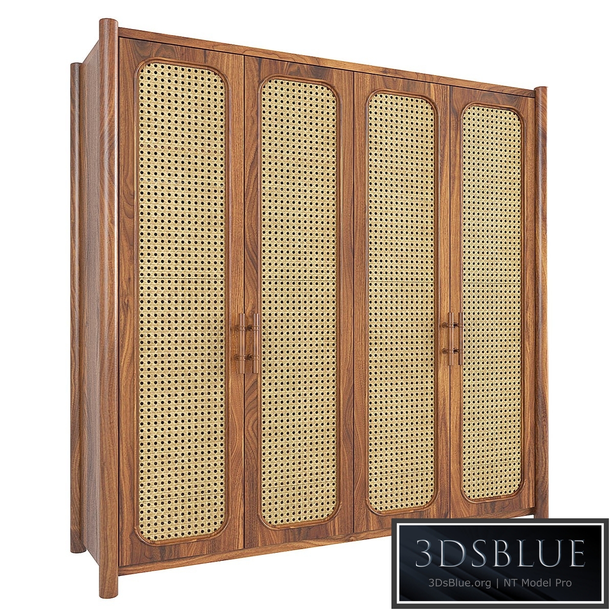 Rattan Wardrobe 1